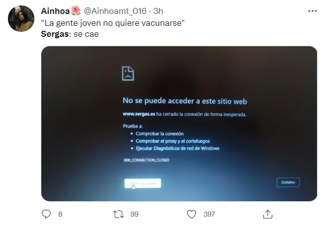 Mensaje sobre el Sergas 3 Mensaje sobre el Sergas 3