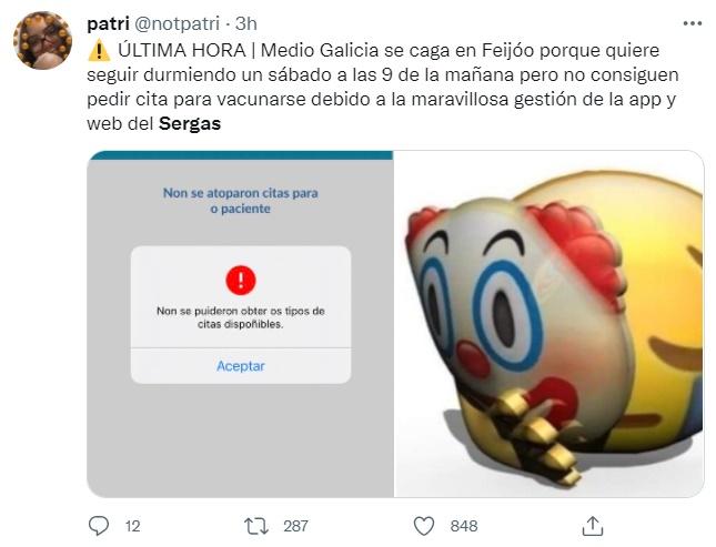 Mensaje sobre el Sergas 4 Mensaje sobre el Sergas 4