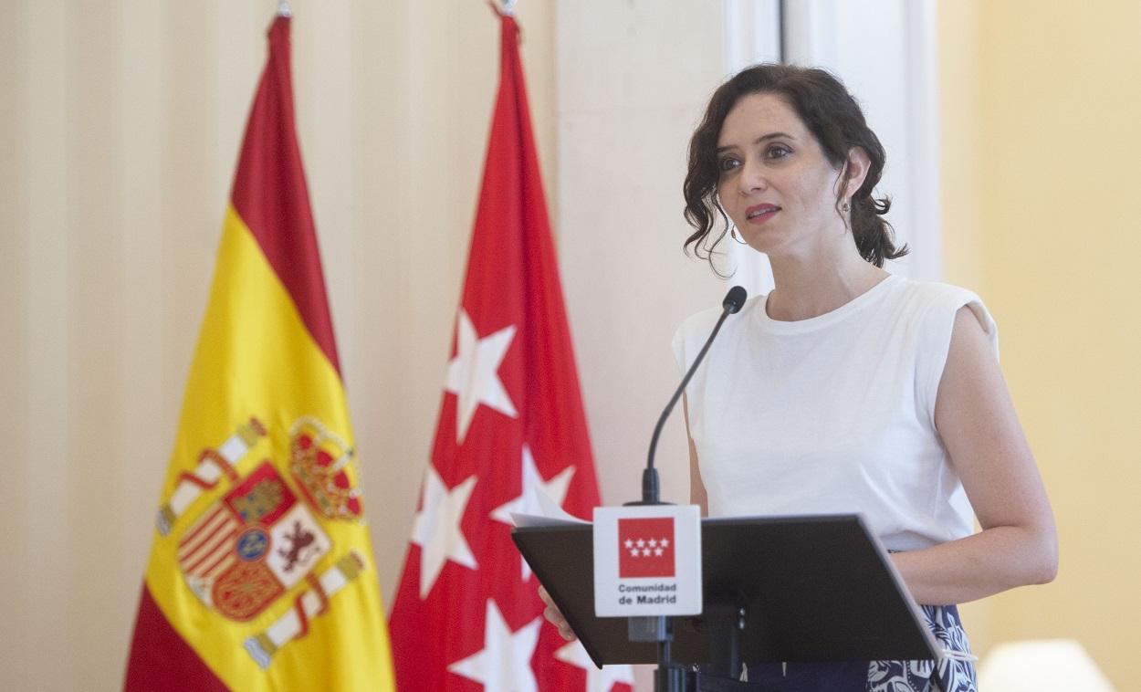 Isabel Díaz Ayuso, presidenta de la Comunidad de Madrid, en una imagen de archivo. EP