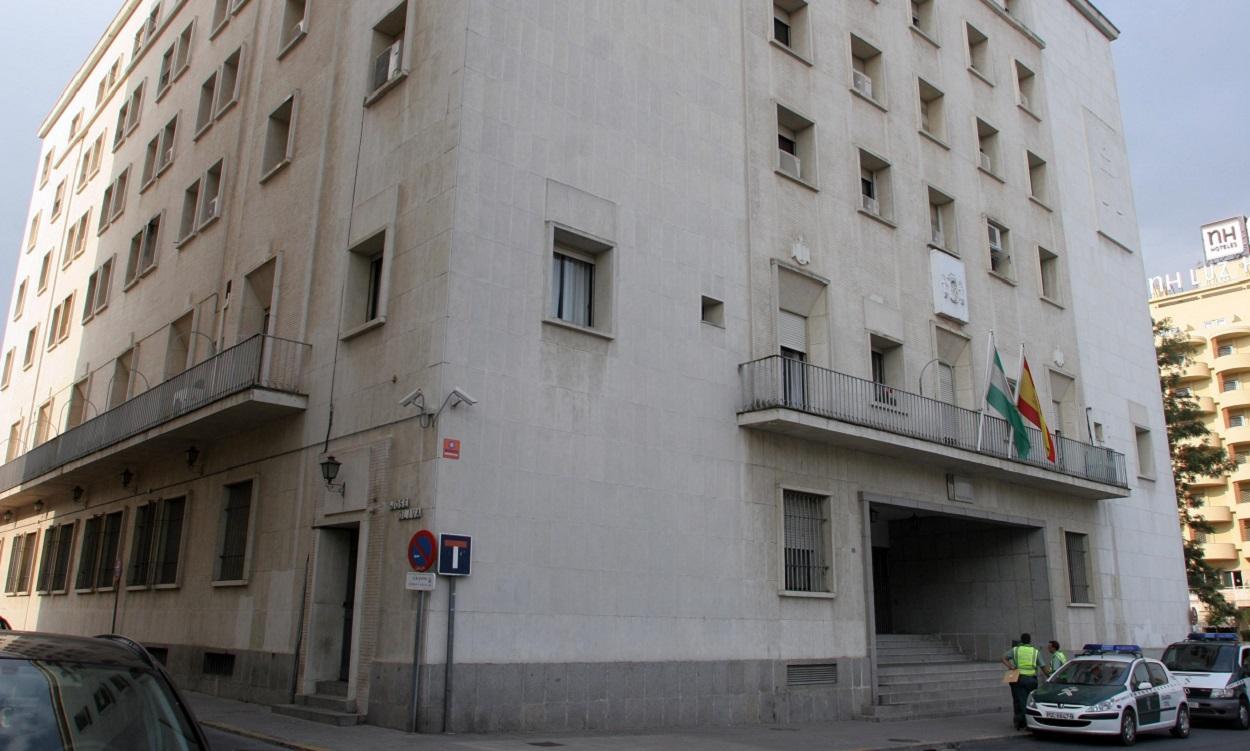 Vista exterior de la Audiencia Provincial de Huelva. EP