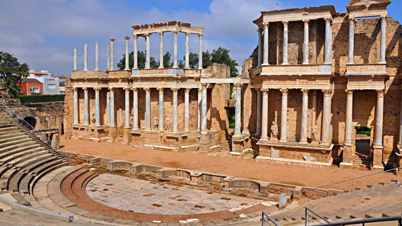 El Teatro Romano de Mérida sigue en uso 2000 años después