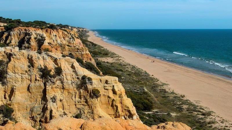 playa en Huelva