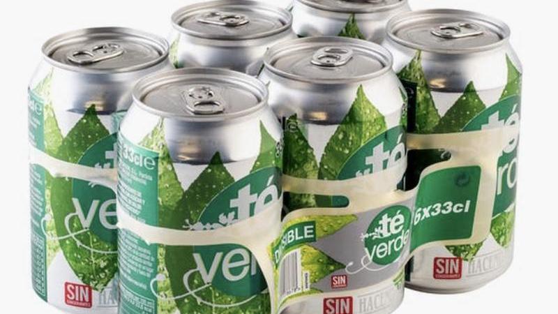 Refresco de té verde