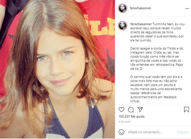 madre cierra las redes sociales de su hija para proteger su salud mental