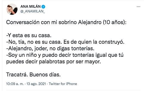 Tuit Ana Milan