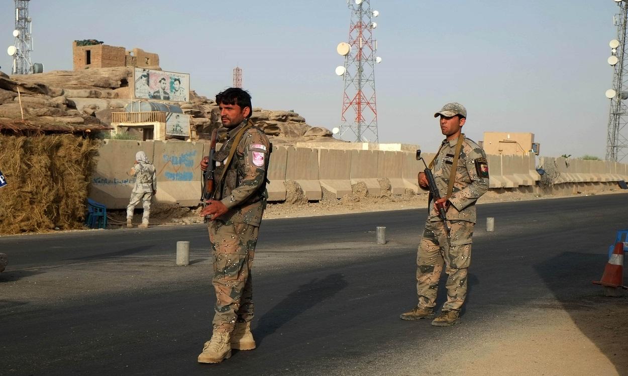 Soldados afganos en Kabul. EP