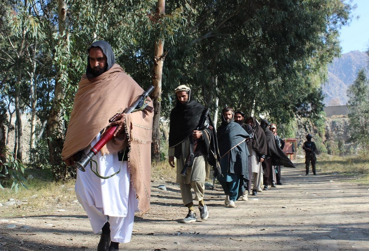 Miembros talibanes. EP