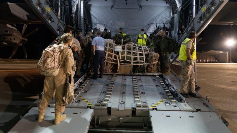 Despegue del primer avión para repatriar a españoles en Afganistán. EP