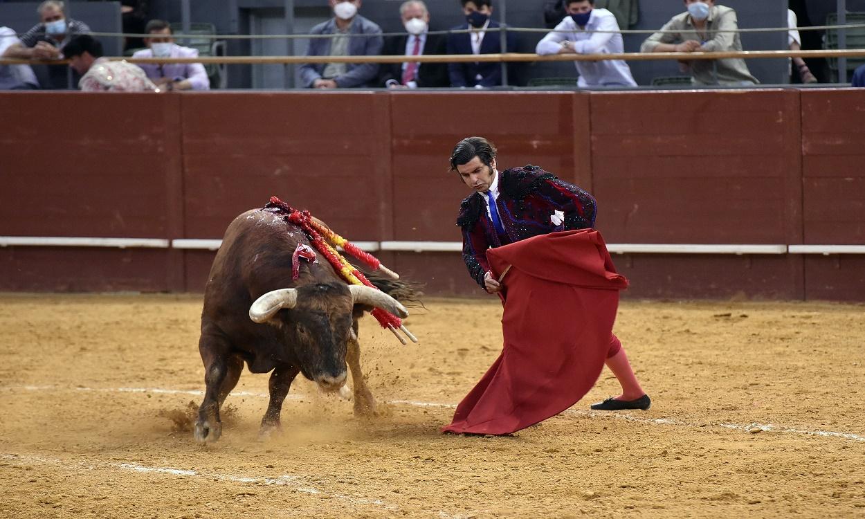 Morante de la Puebal torea en  las fiestas de San Isidro. Francisco Guerra/EP