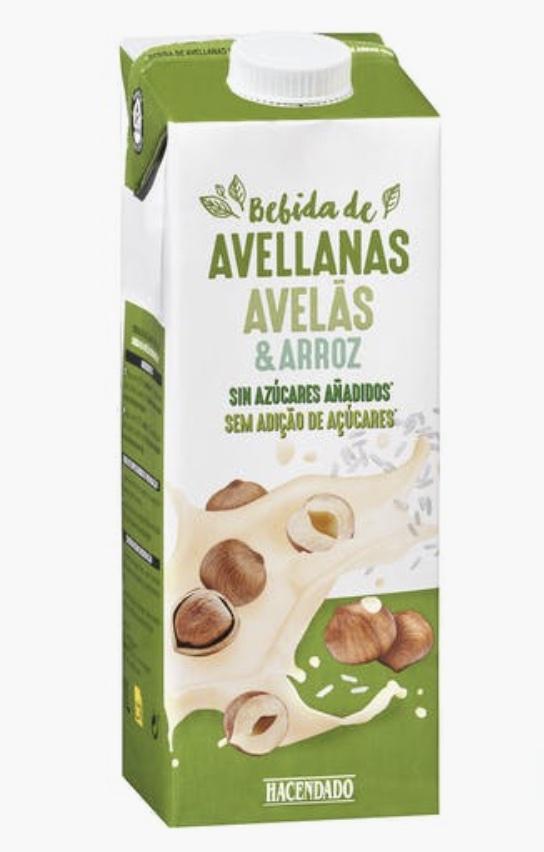 Bebida de avellanas Bebida de avellanas