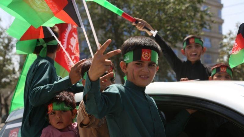 Niños celebrando el Día de la Independencia de Afganistán. Archivo de Europa Press.