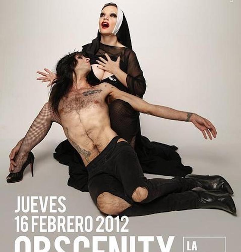 Cartel con Alaska y Vaquerizo Cartel con Alaska y Vaquerizo