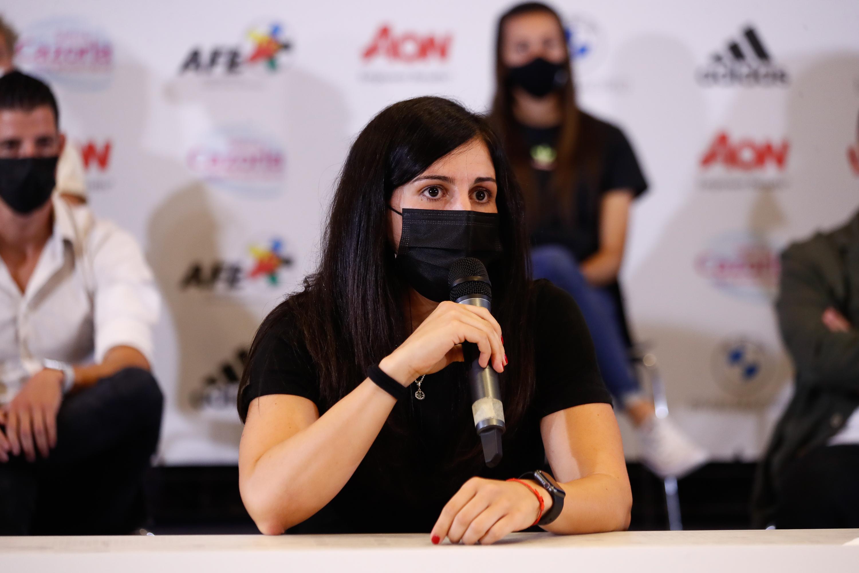 Pilar García, jugadora del Rayo Vallecano. AFP7 / Europa Press 