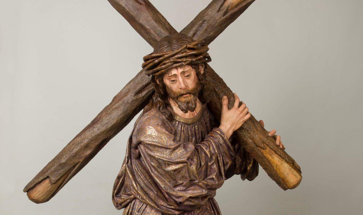 Imagen del Cristo del Perdón restaurada por el Instituto Andaluz de Patrimonio Histórico.