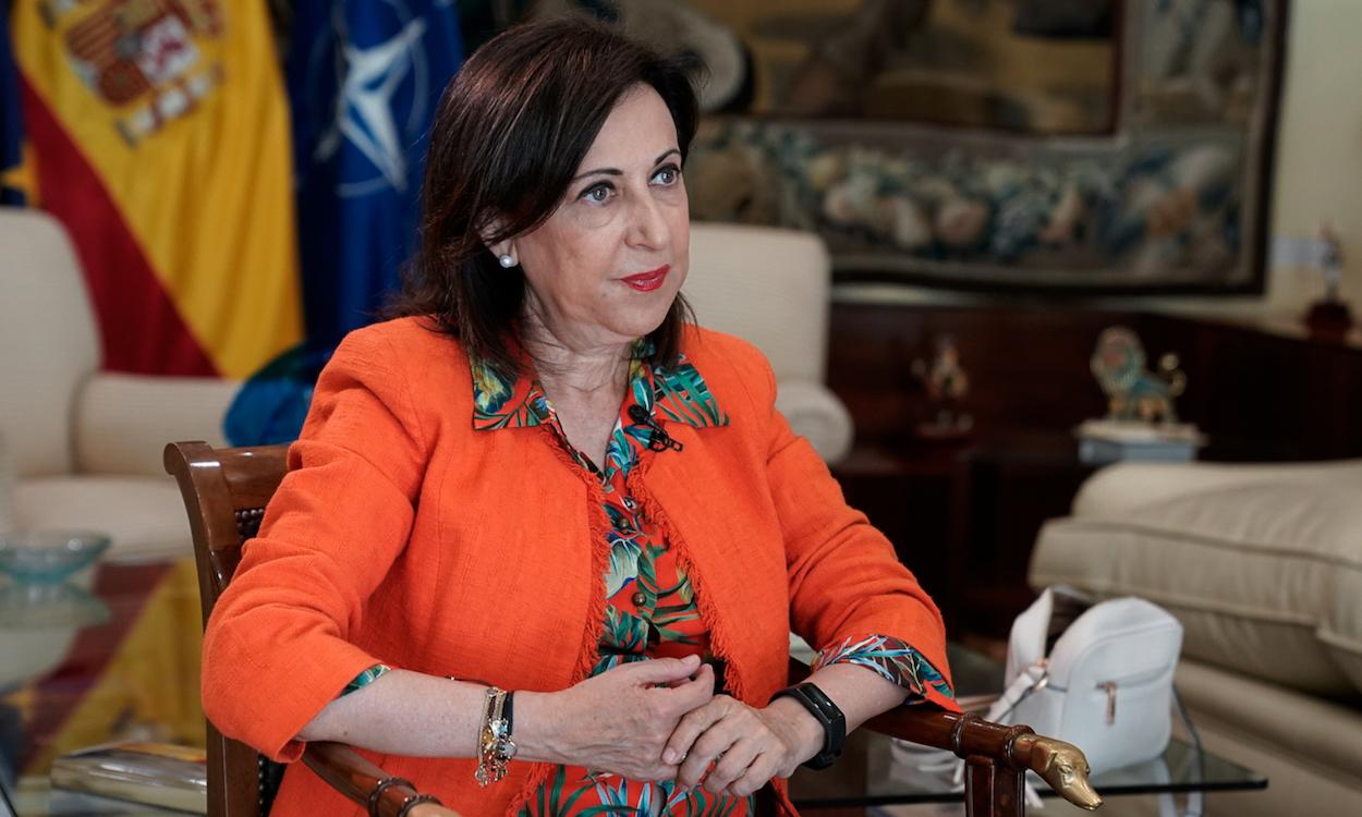 La ministra de Defensa, Margarita Robles