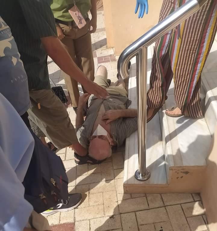 Un hombre se desmaya en un centro de salud de la Junta