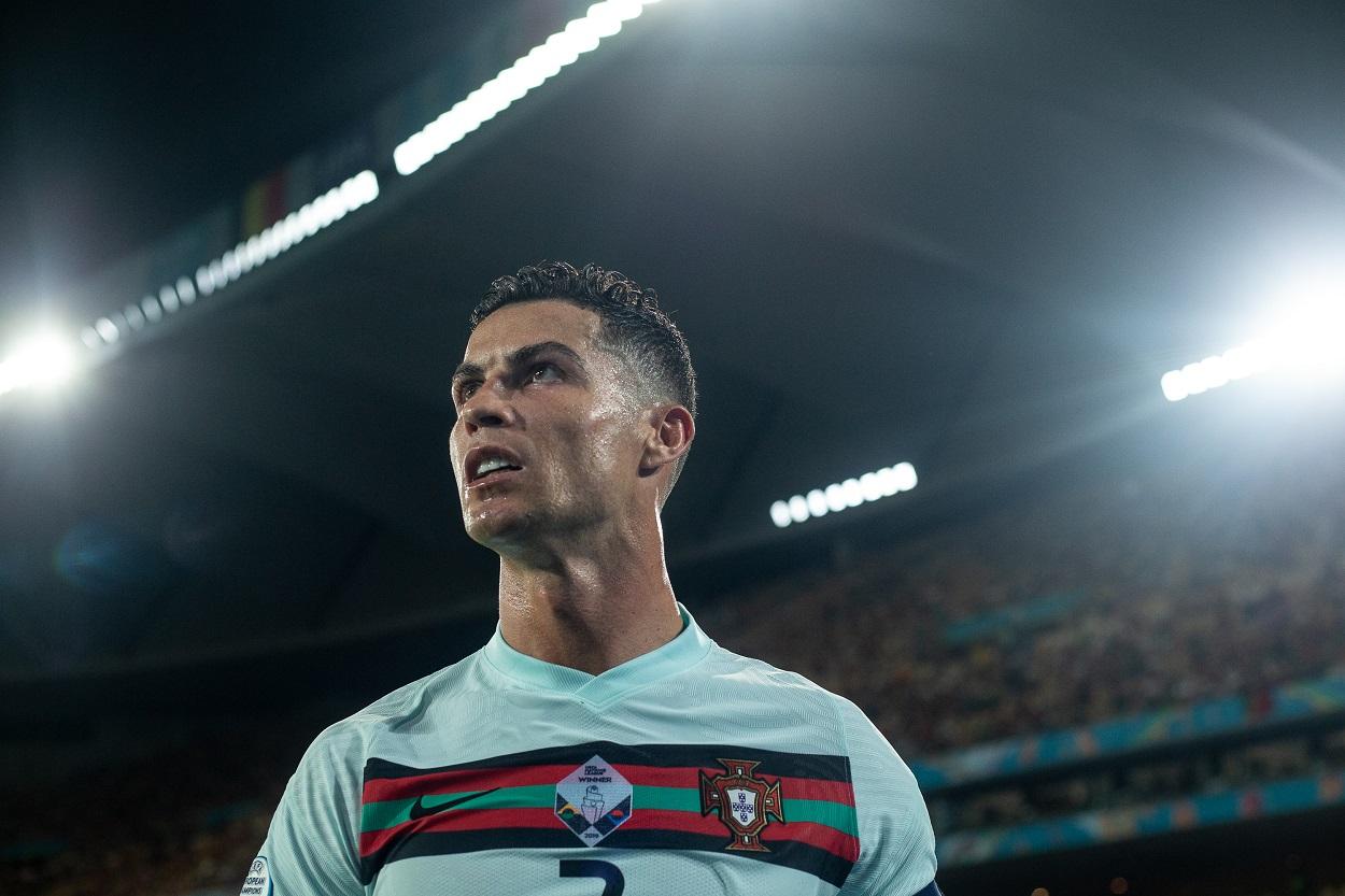 Cristiano Ronaldo durante un partido de la Eurocopa. Europa Press