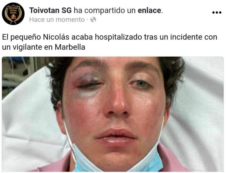 El Pequeño Nicolás ingresa en un hospital de Marbella