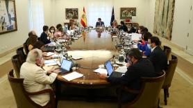El presidente del Gobierno, Pedro Sánchez, preside el primer Consejo de Ministros tras el parón estival. EP
