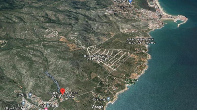Urbanización Font Nova. Google Maps