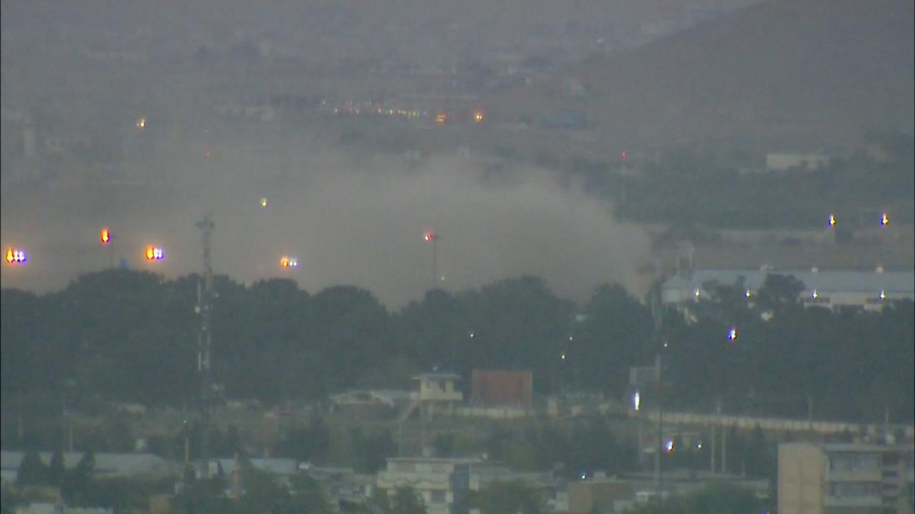 Explosión en el aeropuerto de Kabul. Twitter