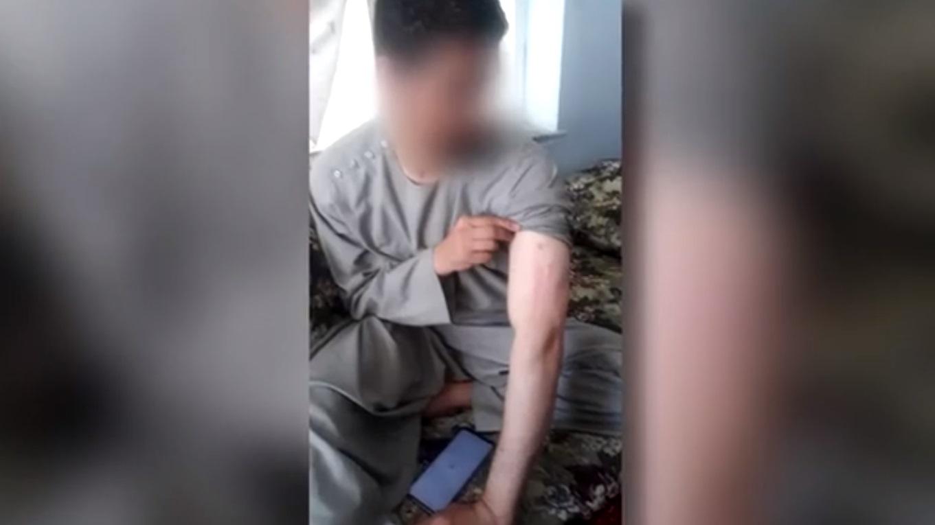 Un afgano denuncia una agresión por parte de los talibanes. Antena 3 Noticias.