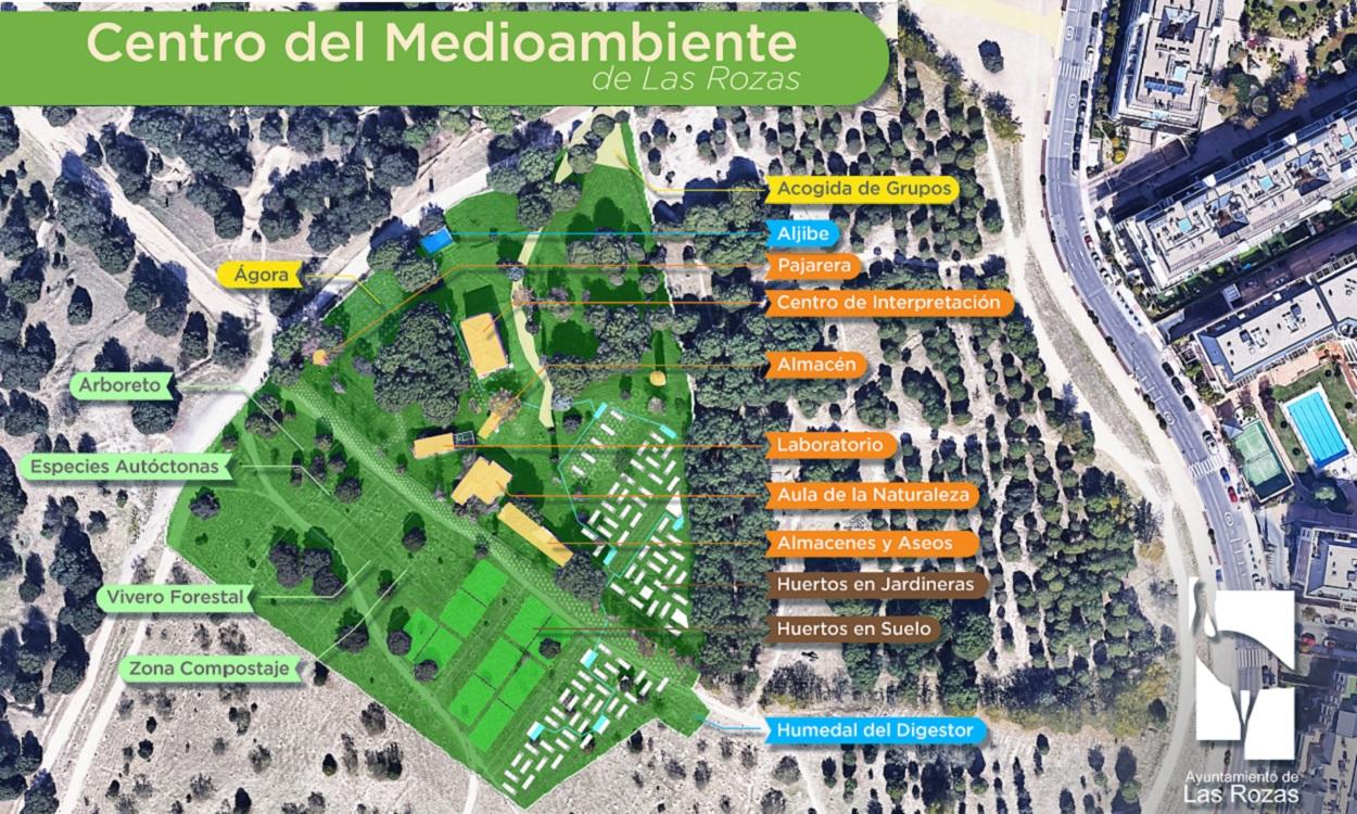 Imagen del proyecto de la Dehesa del Navalcarbón. Ayuntamiento de Las Rozas Imagen del proyecto de la Dehesa del Navalcarbón. Ayuntamiento de Las Rozas