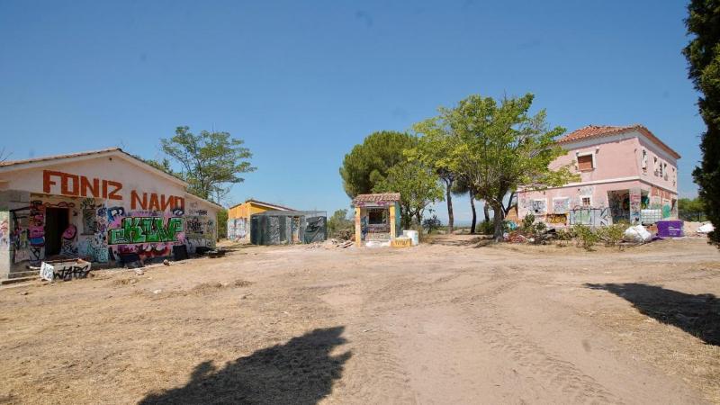 Fotografía del ''mal estado'' de la finca La Talaverona. Ayuntamiento de Las Rozas