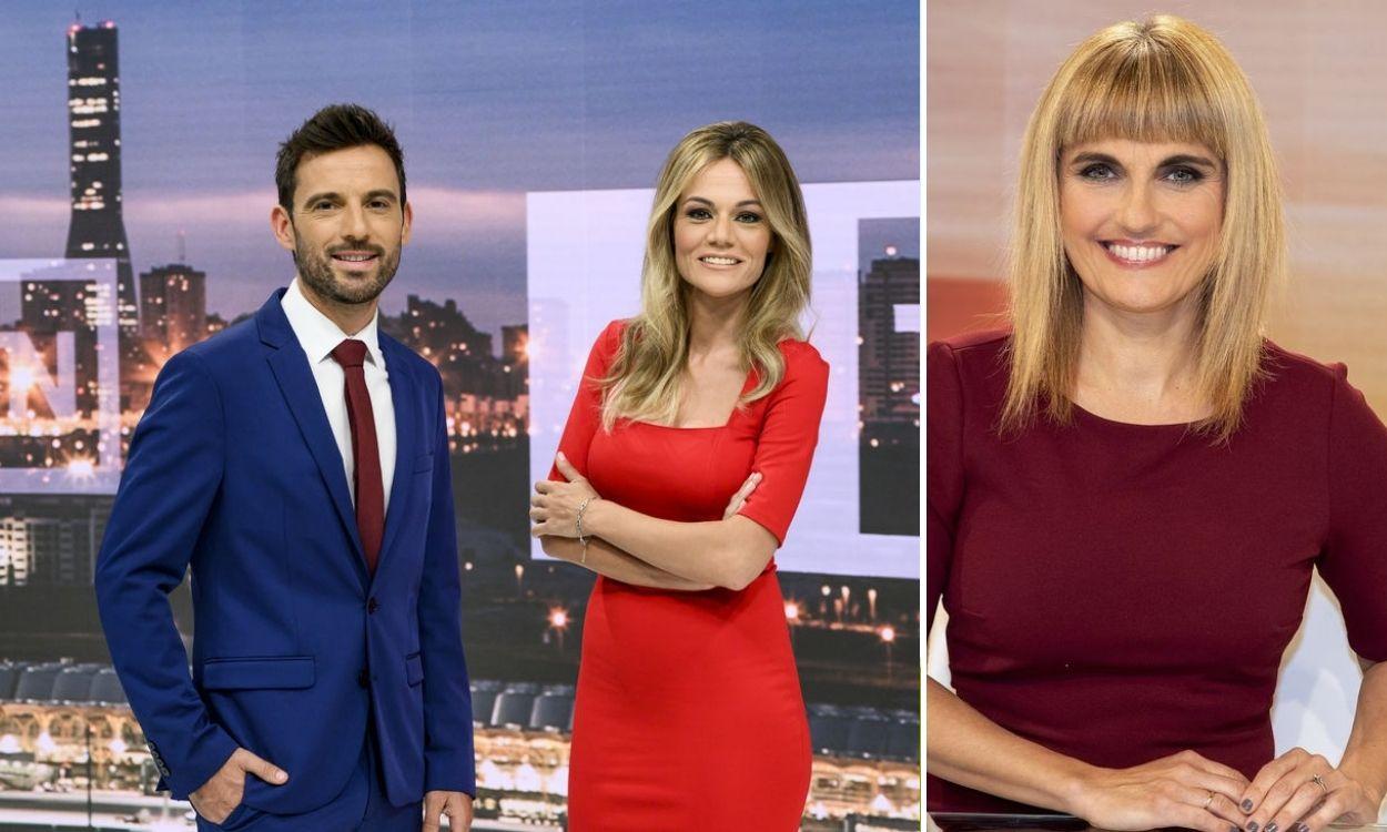 Manu Pérez, Rocío Delgado y Lourdes Maldonado. Telemadrid.