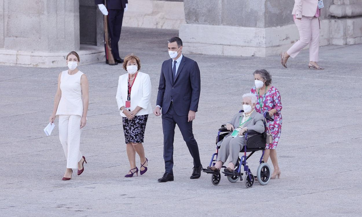 Homenaje a las víctimas del coronavirus y al personal sanitario. EP