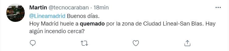 Usuarios se preguntan por el fuerte olor a quemado   Twitter 3