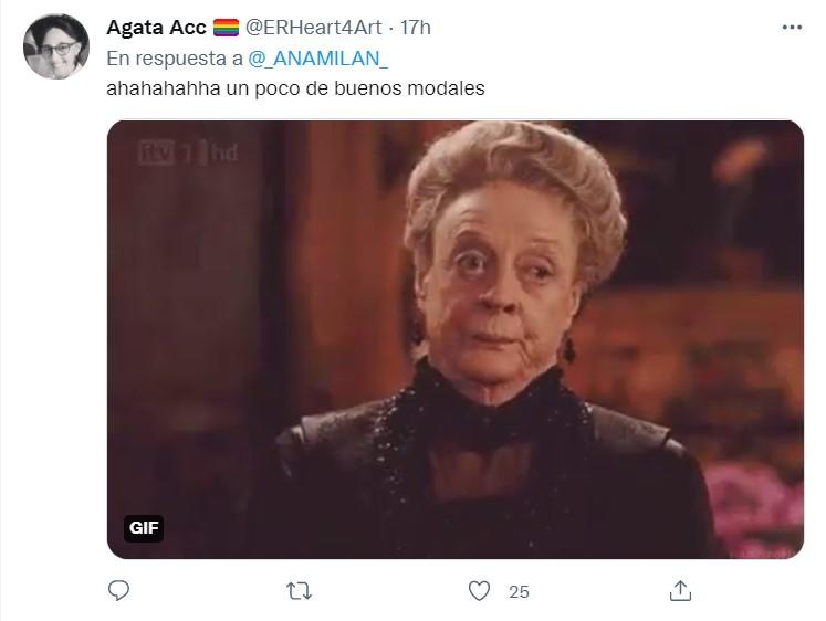 Reacciones al vídeo de Ana Milán Twitter 4