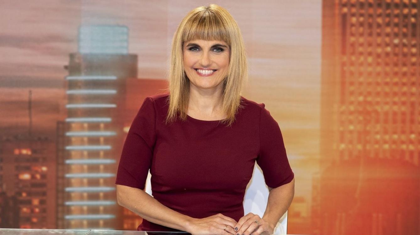 La periodista Lourdes Maldonado. Telemadrid.