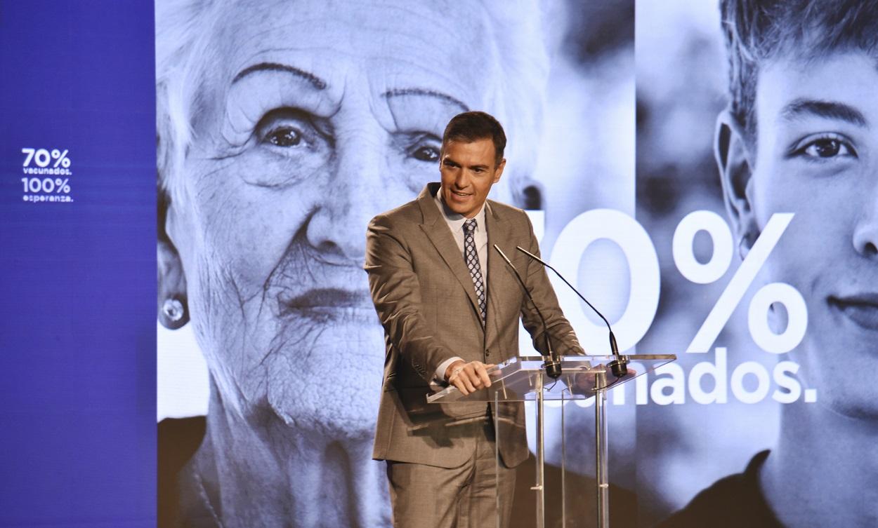 El presidente del Gobierno, Pedro Sánchez. EP