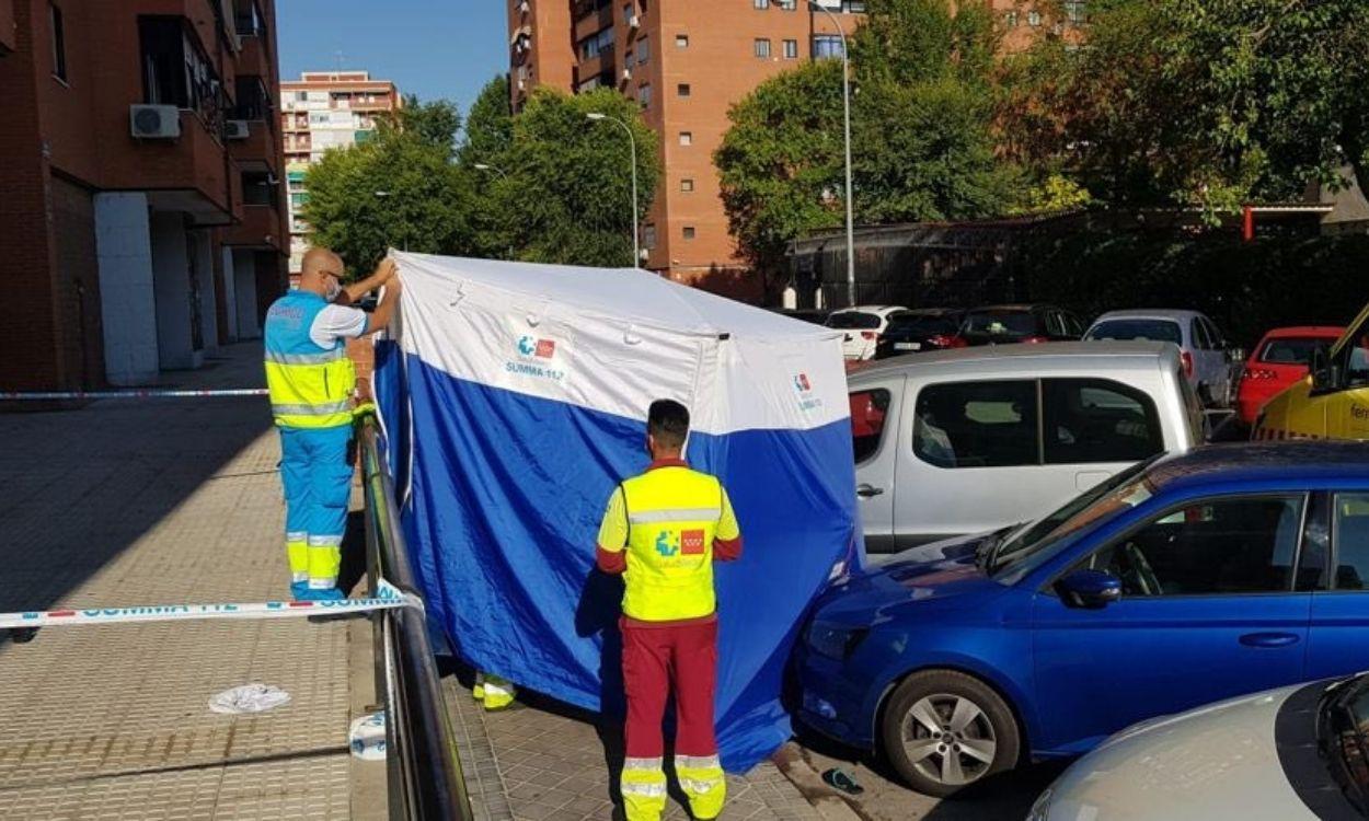 El 112 en el lugar del accidente   Twitter