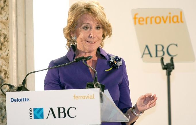 El ABC le zumba a Esperanza Aguirre porque se mete con Falange a cuenta de Grecia