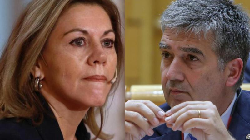 Fotomontaje de María Dolores de Cospedal e Ignacio Cosidó. Fuente: elaboración propia / Europa Press.