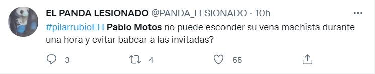 Críticas a Pablo Motos por sus comentarios a Pilar Rubio   Twitter