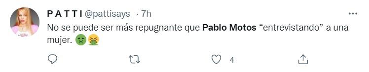 Críticas a Pablo Motos por sus comentarios a Pilar Rubio   Twitter 2