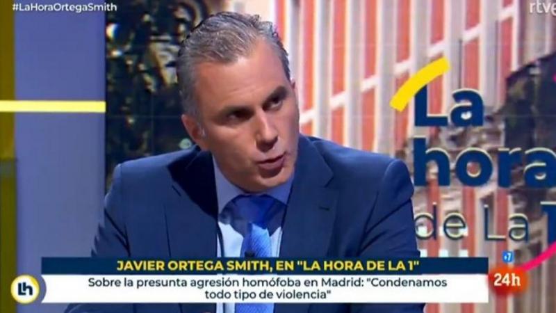 Ortega Smith en 'La hora de la 1'   RTVE 