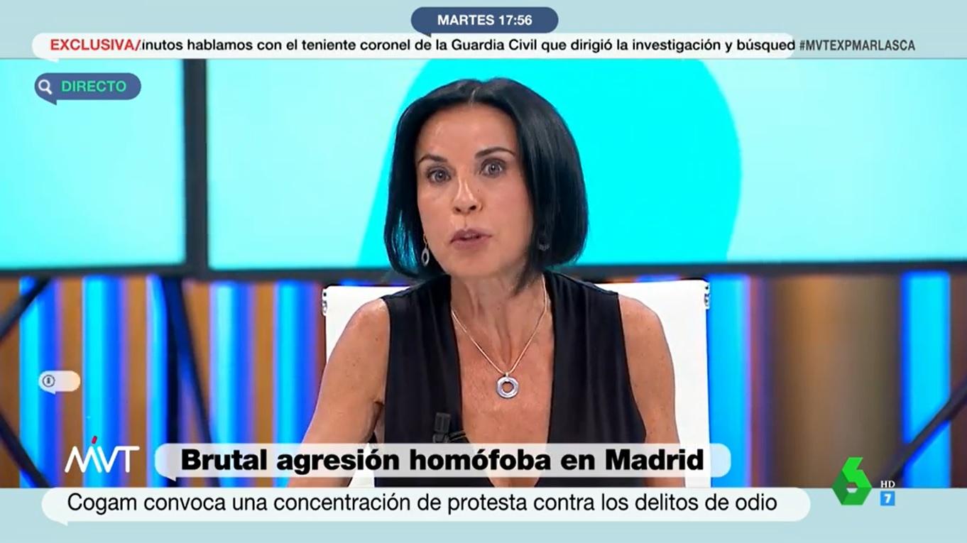 Beatriz de Vicente pide a las personas agredidas que denuncien. Atresmedia.