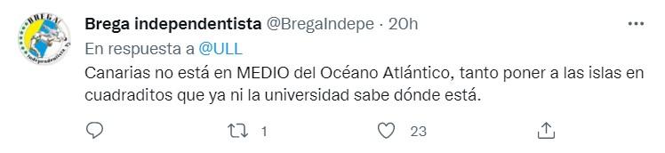 Críticas al anuncio de la Universidad de la Laguna   Twitter 6