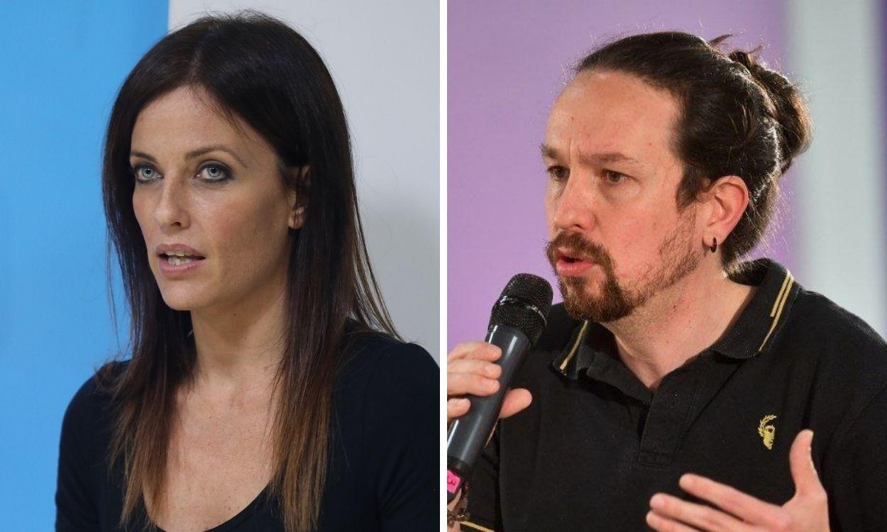 Cristina Seguí y Pablo Iglesias