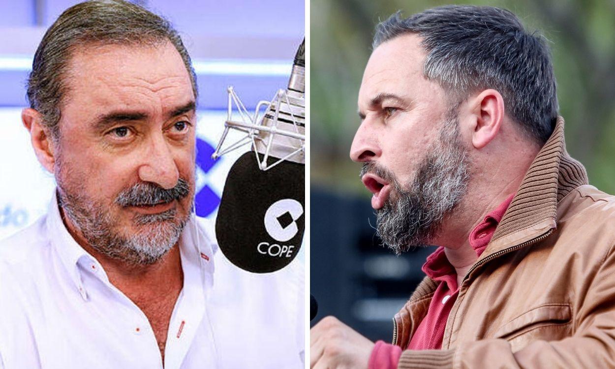 Carlos Herrera y Santiago Abascal