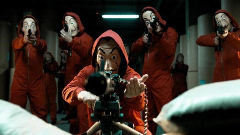 Escena de 'La Casa de Papel'. Archivo