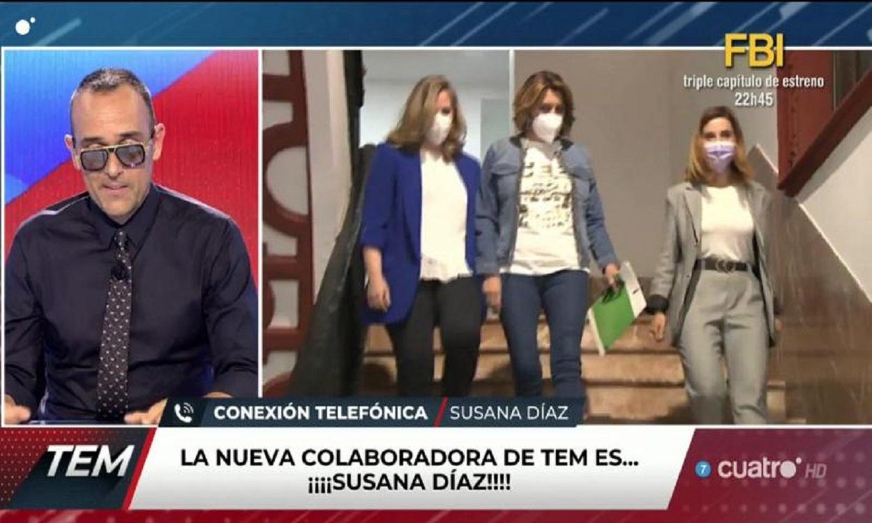 Susana Díaz en 'Todo es Mentira'. Cuatro