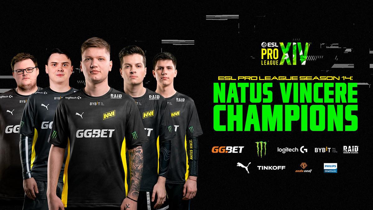 Na'Vi levanta el título de la ESL Pro League tras vencer por 3:2 a Vitality