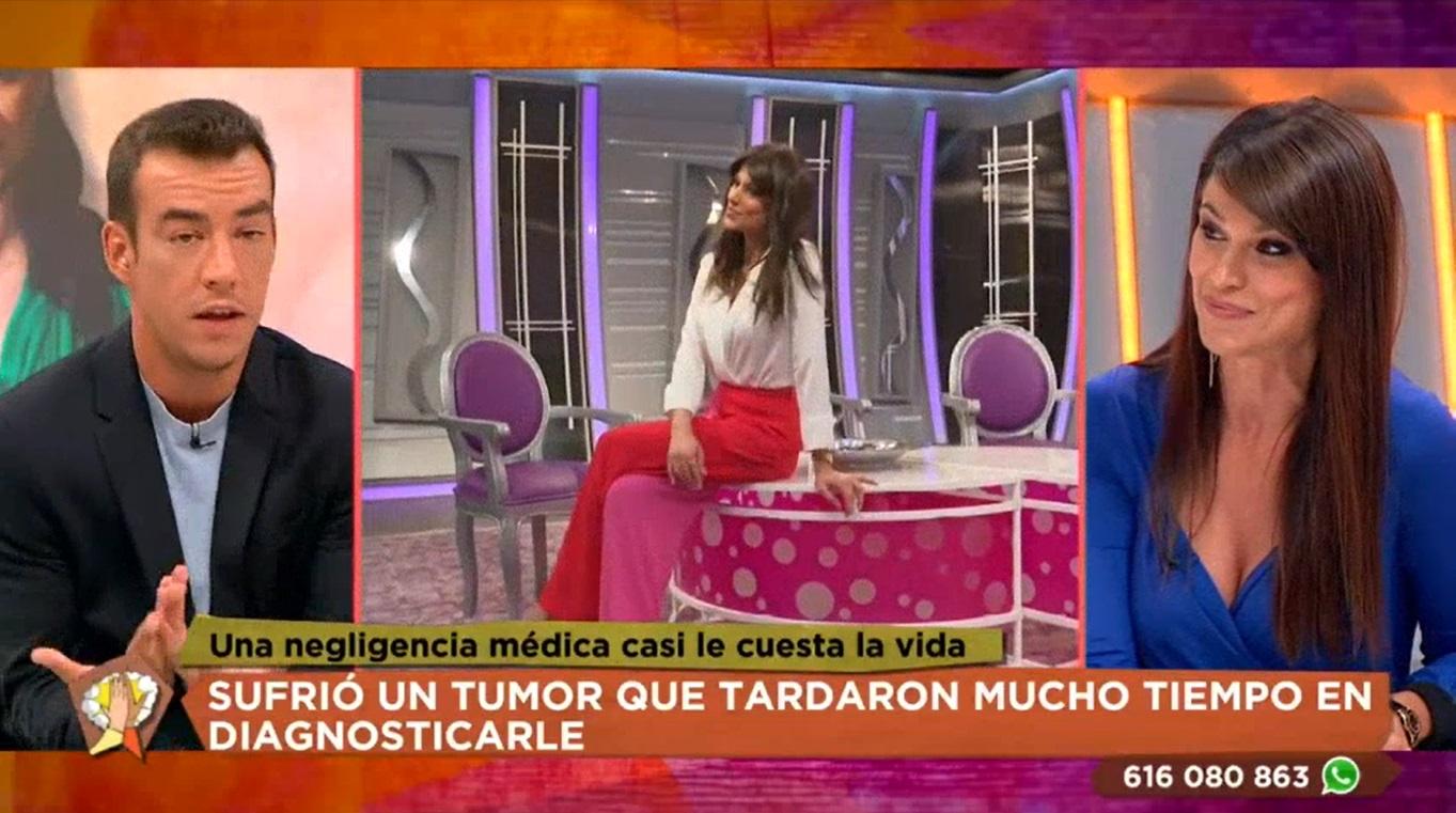 Sonia Ferrer cuenta su caso en 'Juntos'. Telemadrid.