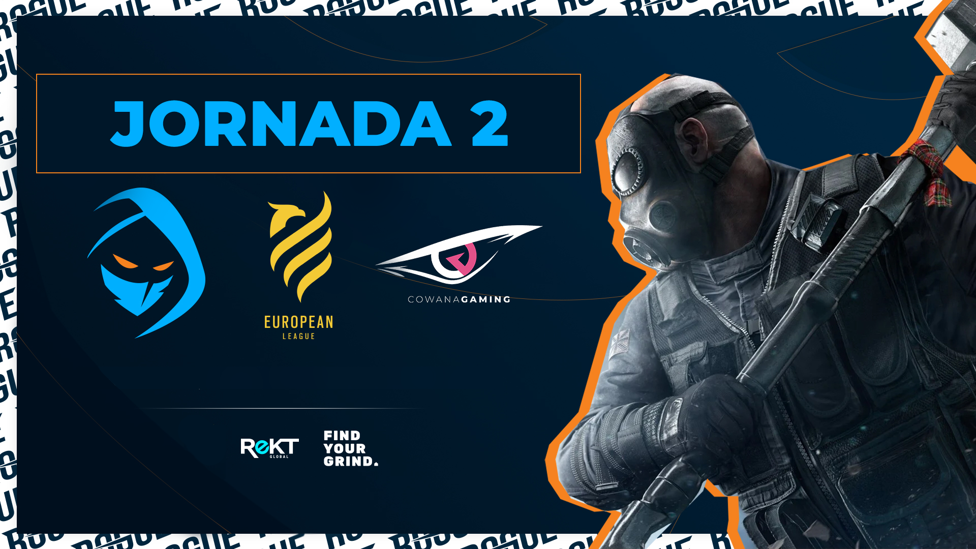 Rogue (5 puntos) y Cowana (4 puntos) cierran el podio de la European League de R6