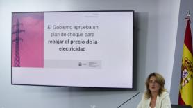 La vicepresidenta tercera y ministra de Transición Ecológica y Reto Demográfico, Teresa Ribera. Europa Press
